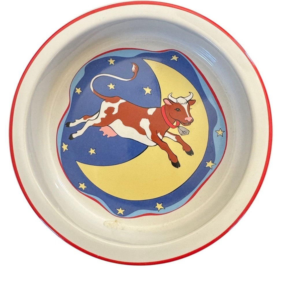 HP🎉TIFFANY & CO. Vintage “Hey Diddle Diddle”3 Piece Child Baby Feeding Set China - Picture 9 of 16